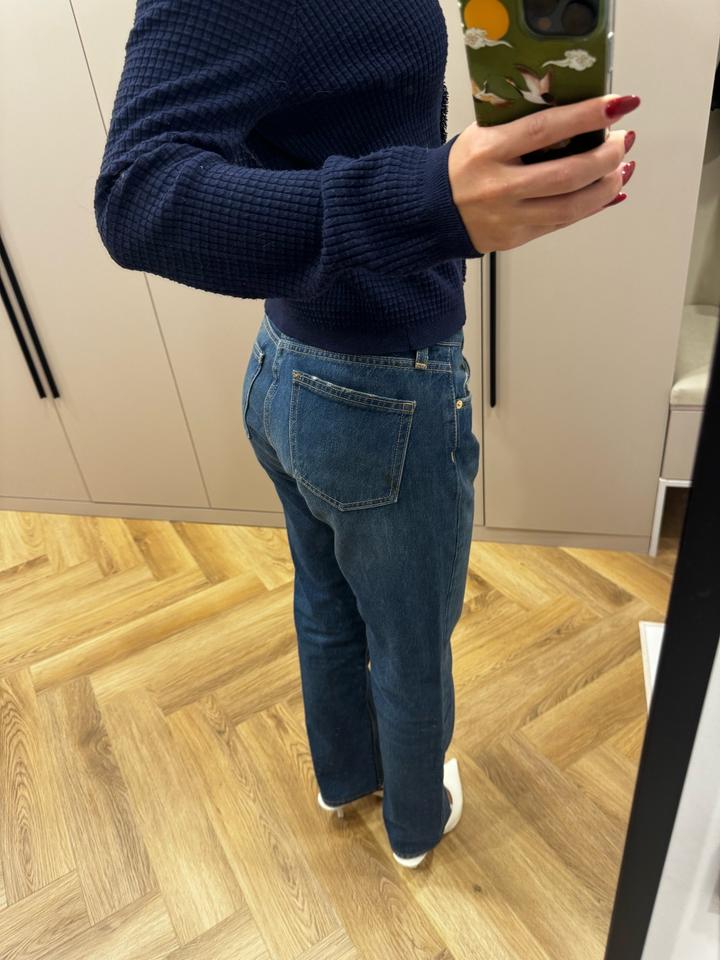 Синие джинсы Zara
