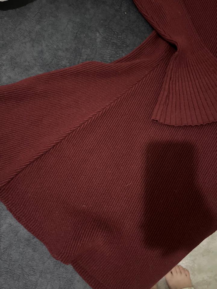 теплое лапша платье