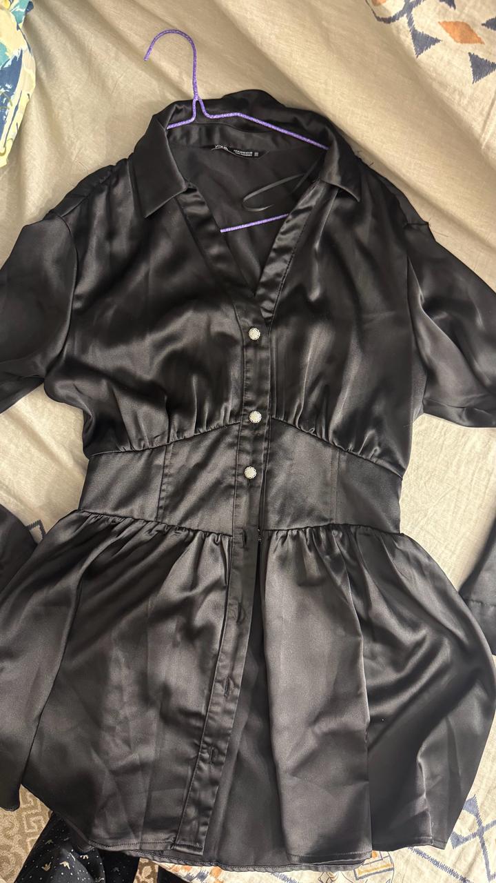 Черное платье Zara