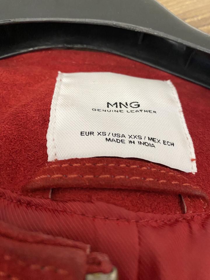 замшевая куртка манго