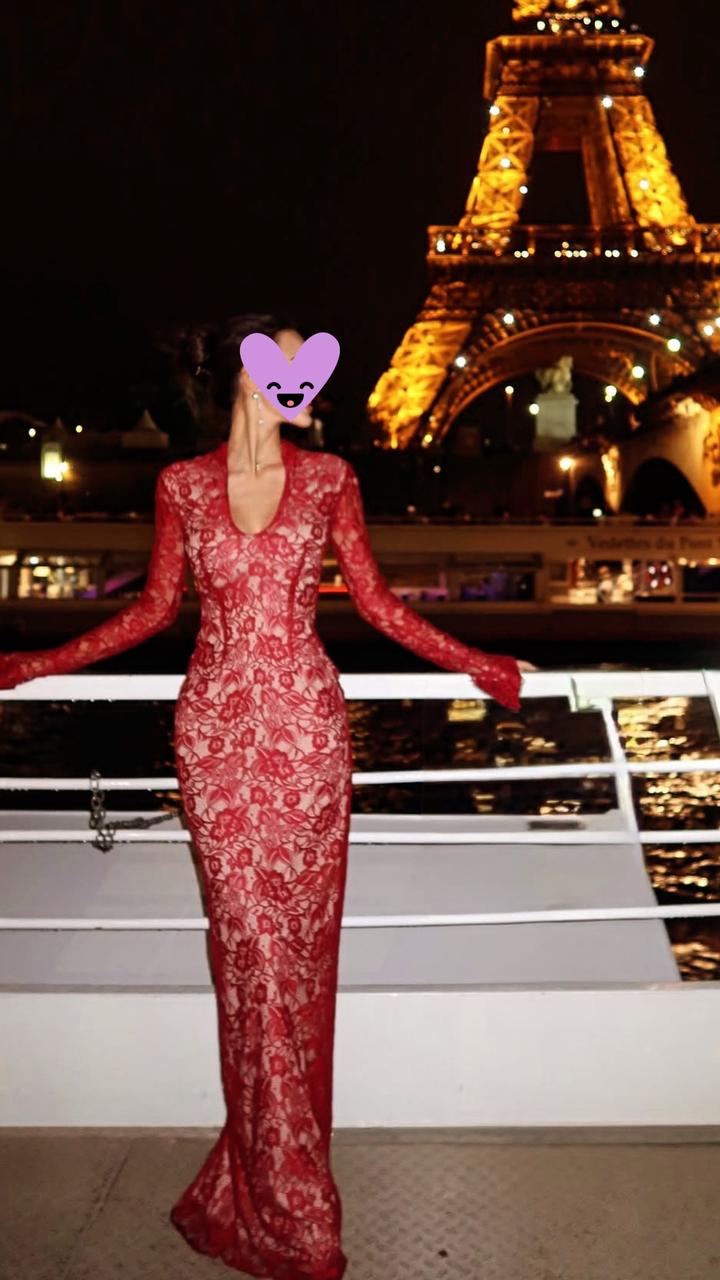 Красное платье, новое