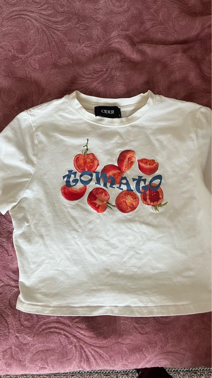белый топ/футболка