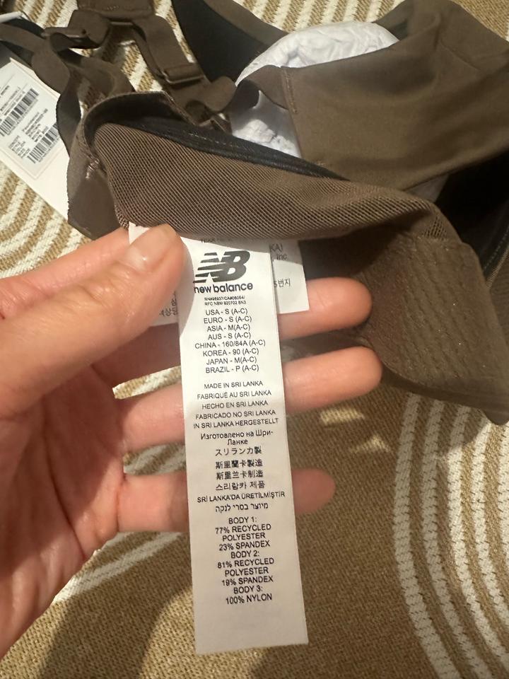 Топ bra спортивный new balance (s)