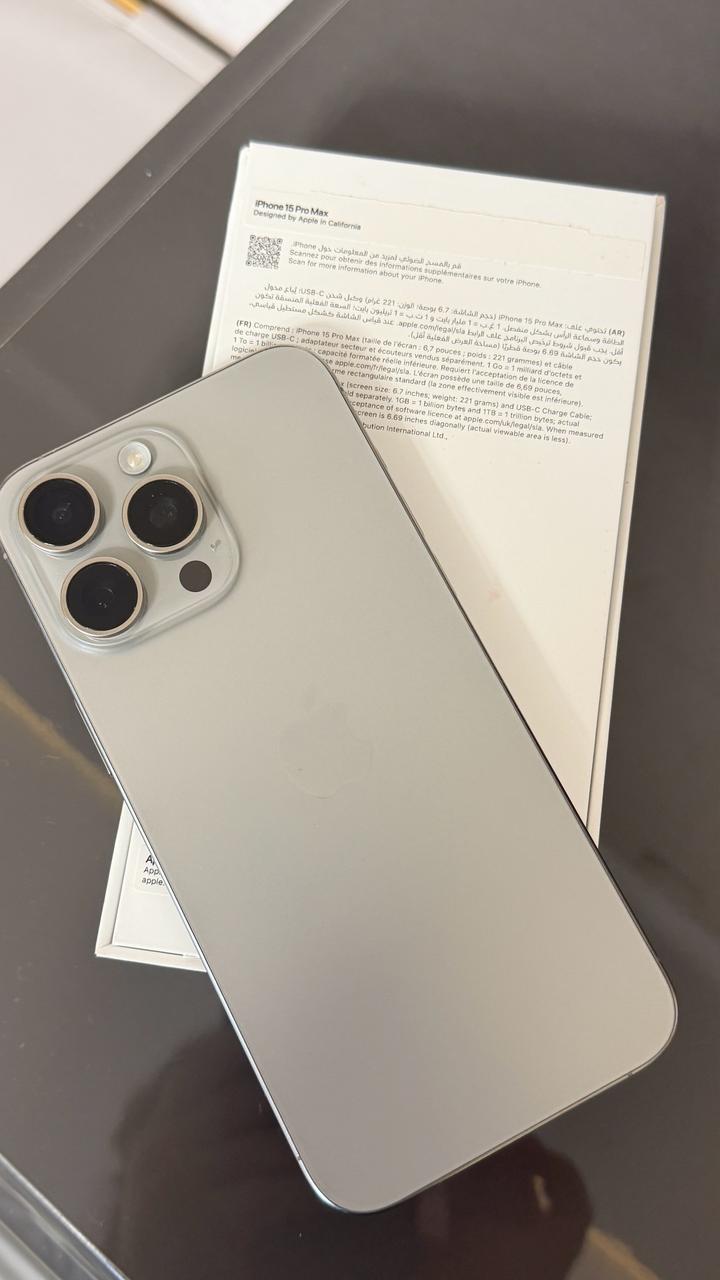 iPhone 15 pro max