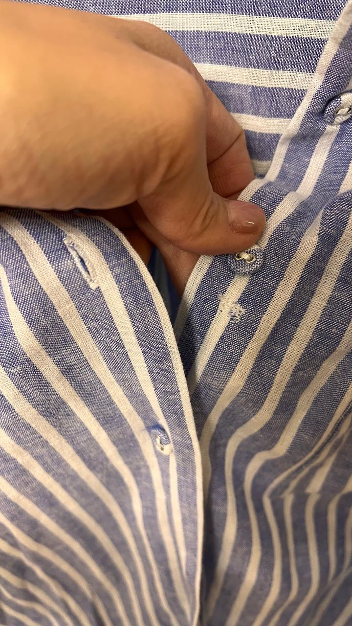 Льняная рубашка Zara