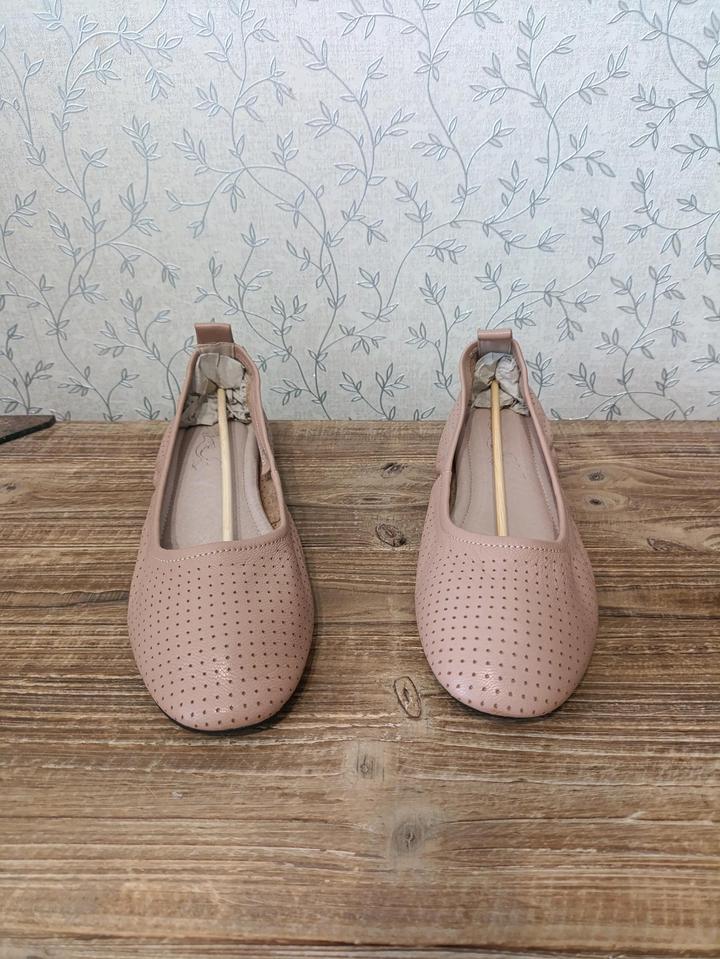 Балетки Испания, натуральная лайковая кожа 38- 38,5 см