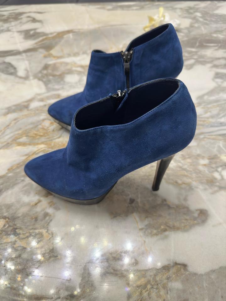 Винтажные Pollini ботинки на высоком каблуке