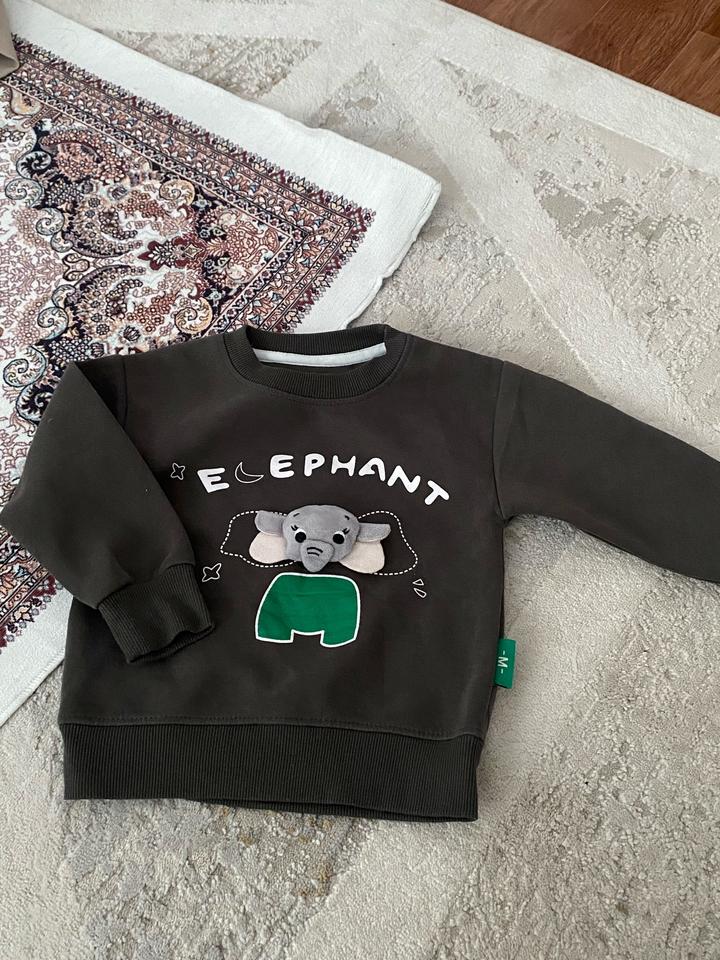 Детский свитшот с аппликацией слоника 🐘
