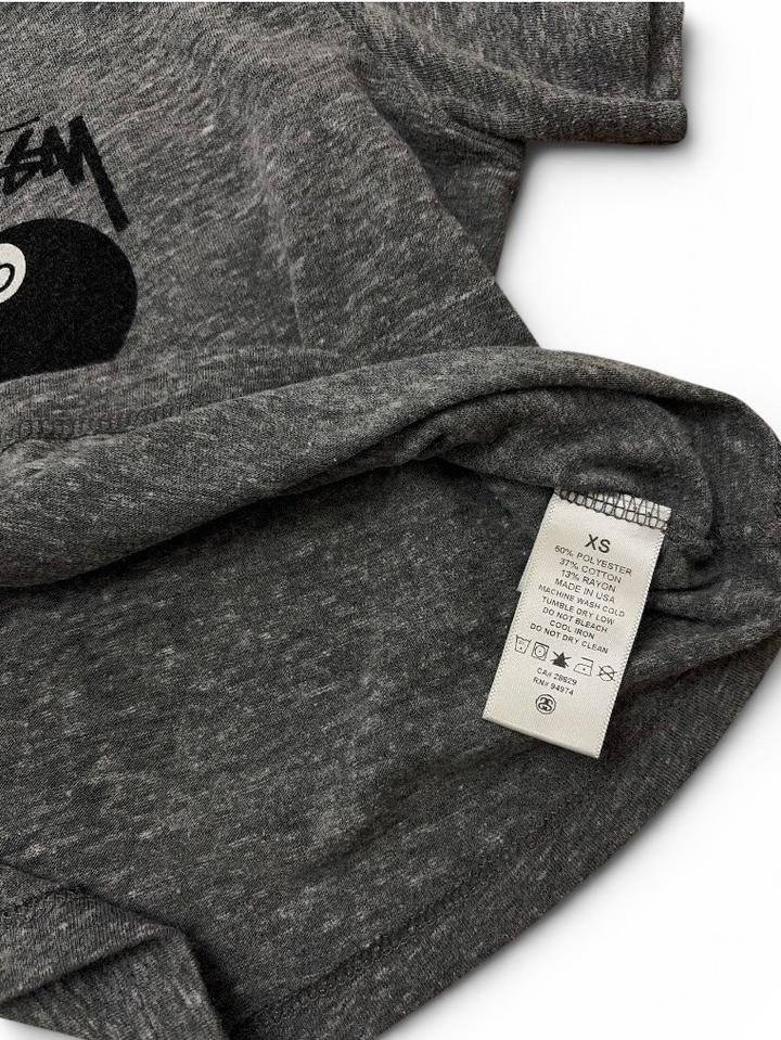 Stussy 8 Ball crop tee