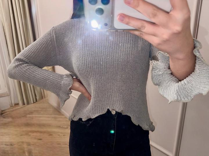 новая вязаная блузка