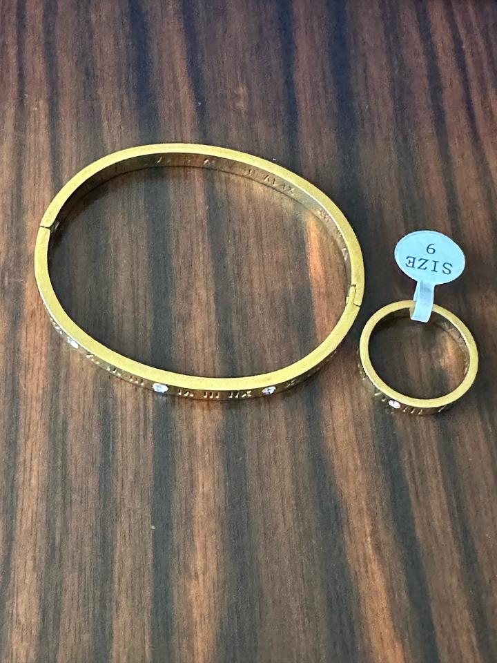 Набор кольцо и браслет