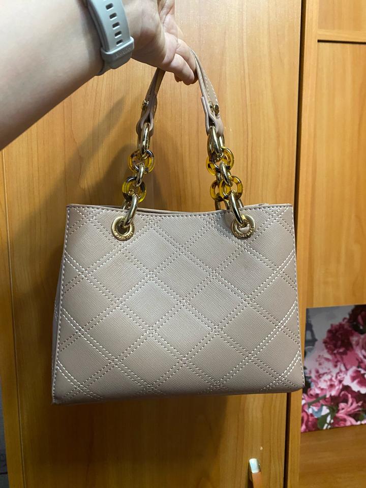 Сумка бежевая пудровая Michael Kors