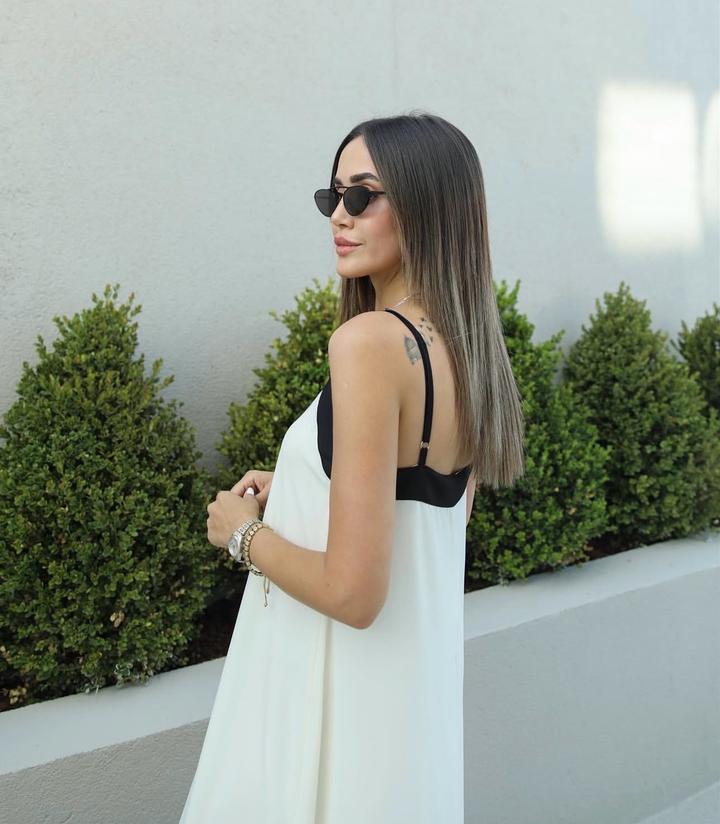 Платье из натурального хлопка в стиле Massimo Dutti