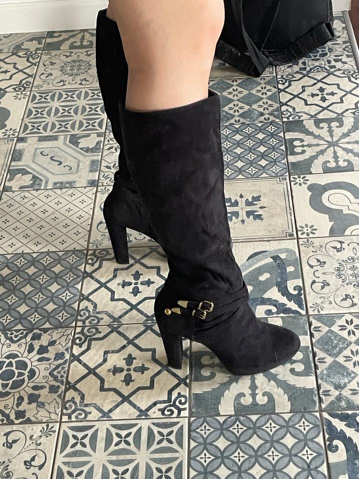 Черные ботфорты Blink