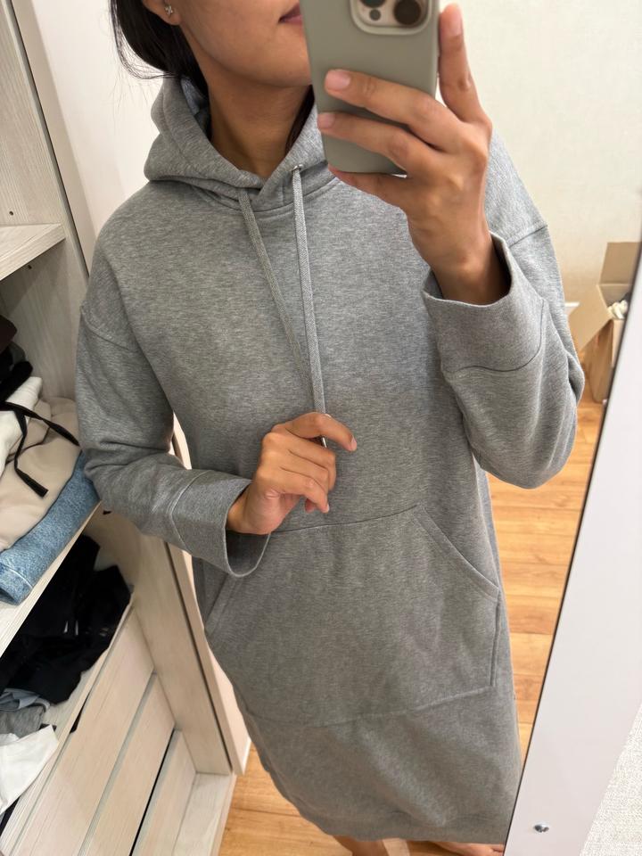 Новое платье-худи Arket