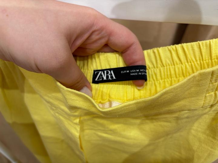 Брюки лён Zara