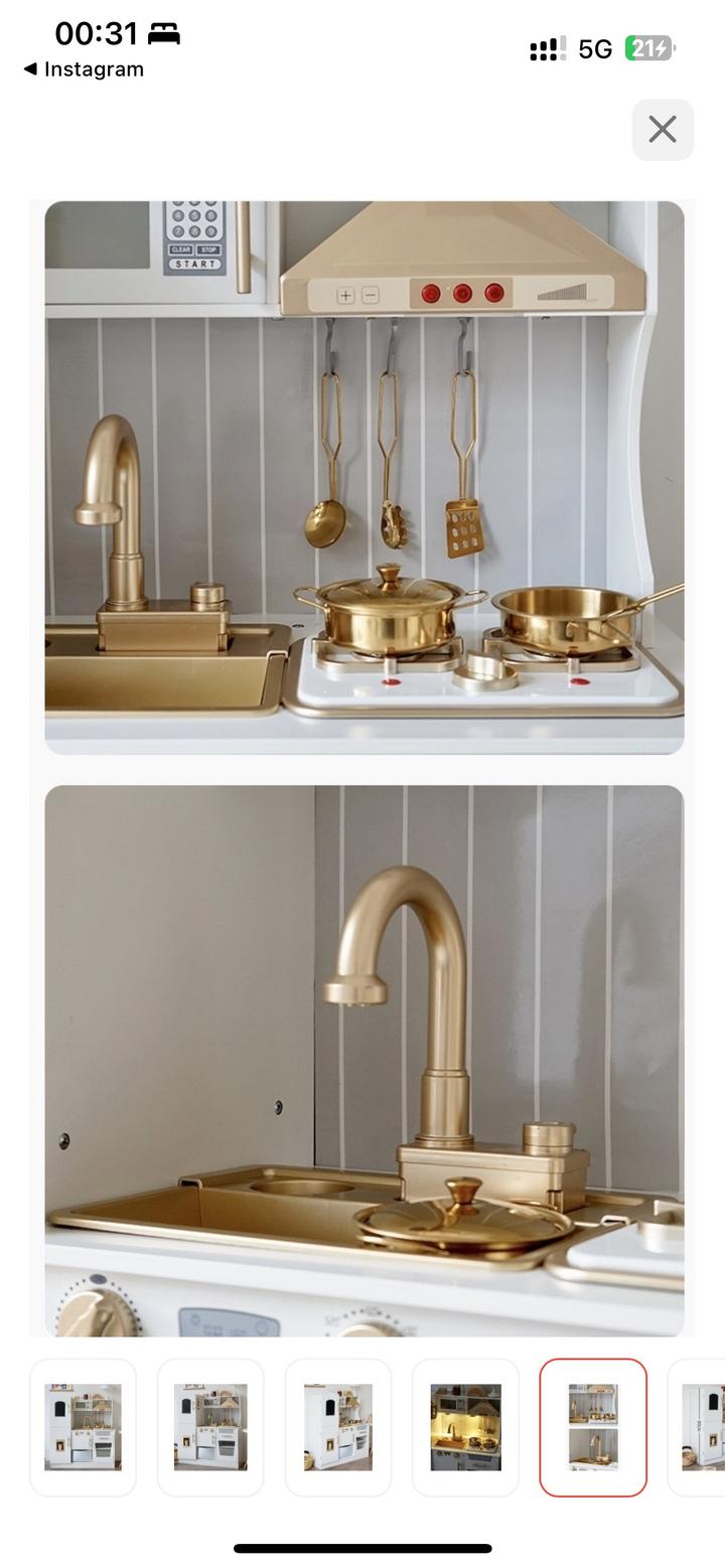 Кухня детская деревянная