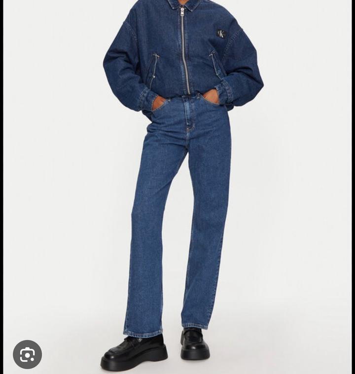 Джинсы Calvin Klein High Rise Straight