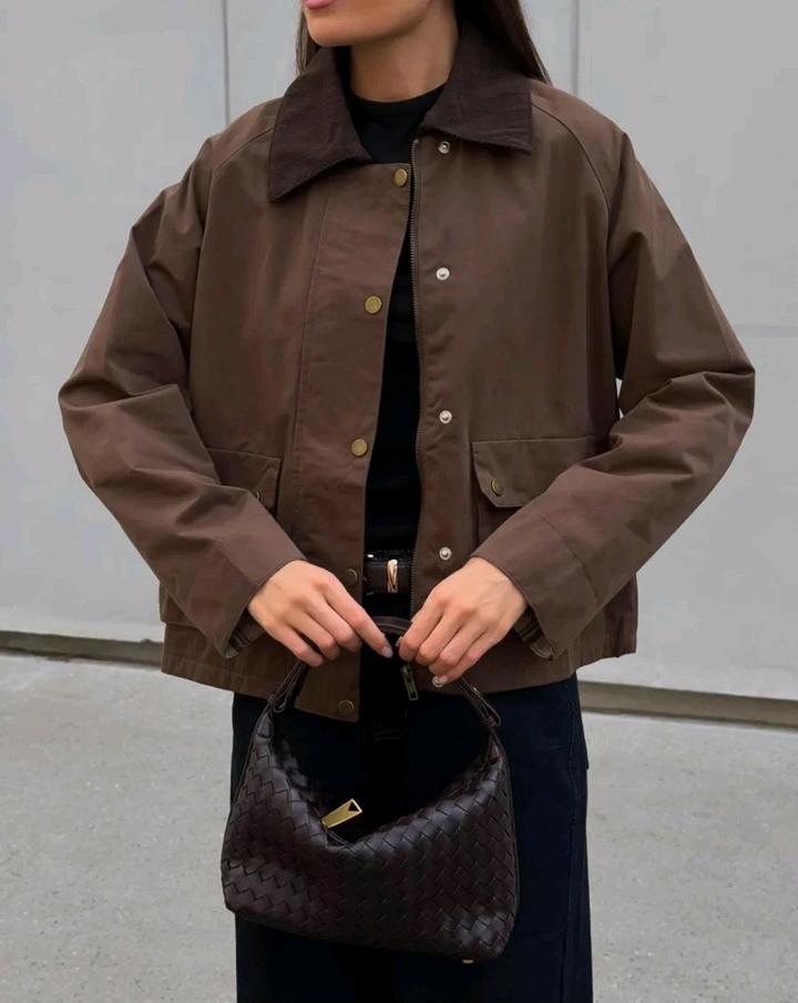 Трендовая демисезонная куртка рабочего