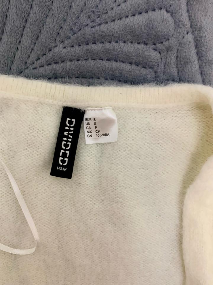 Белая накидка H&m