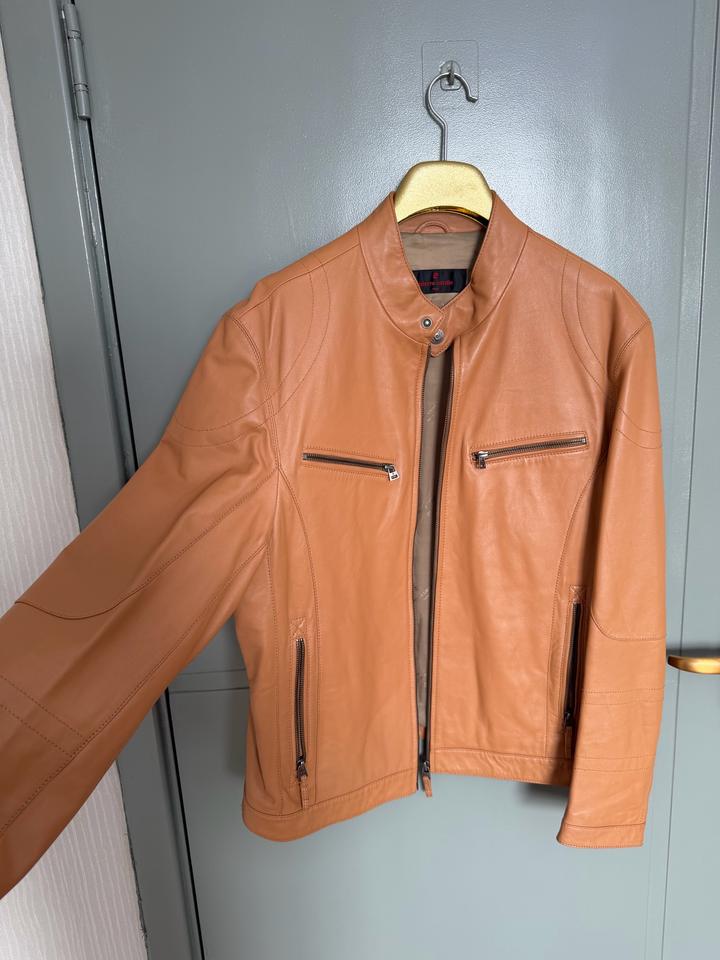 Кожаная куртка Pierre Cardin