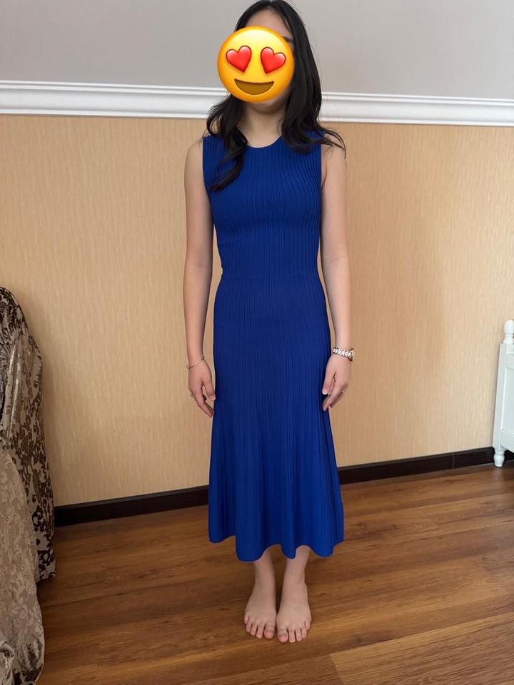 Синие платье Zara