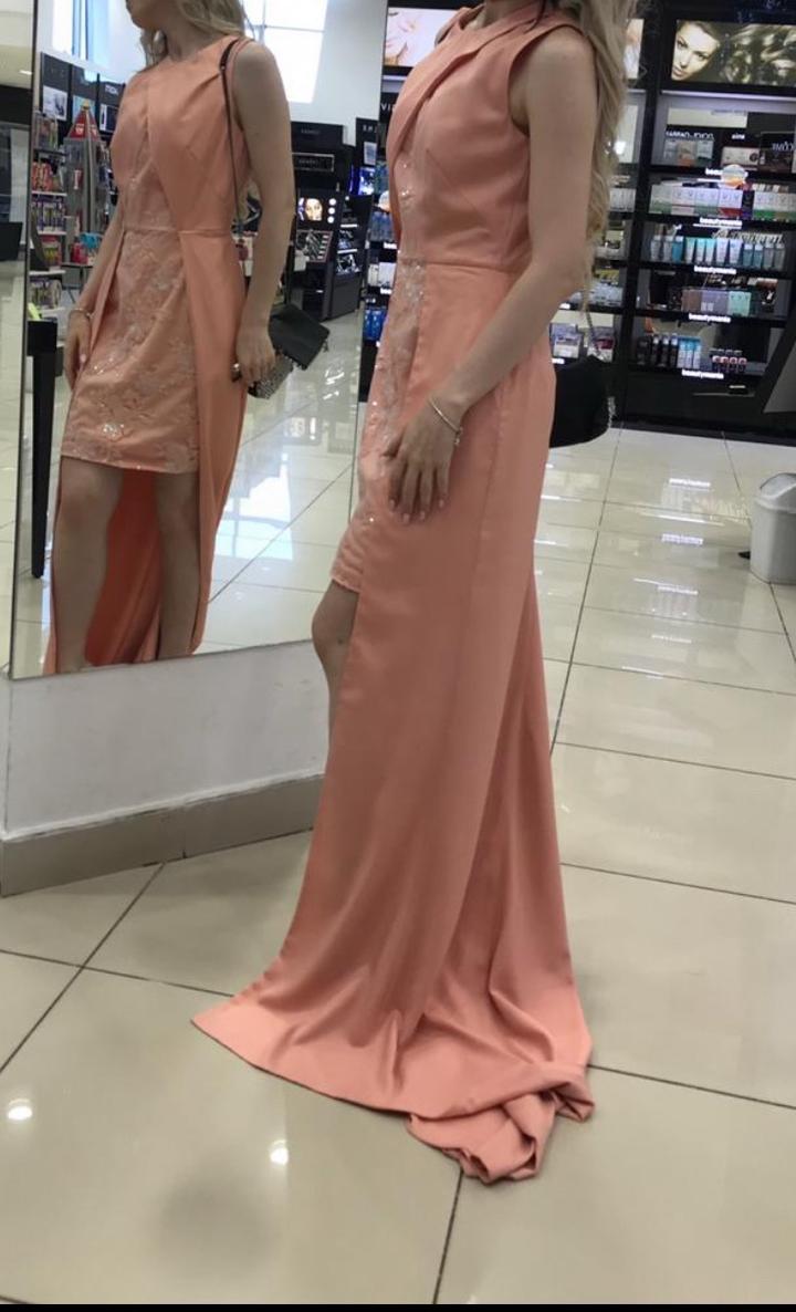 Платье со шлейфом isabel garcia