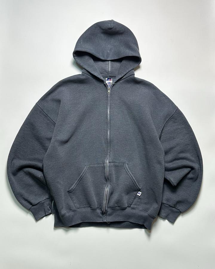 vtg zip hoodie by russel athletic 90s