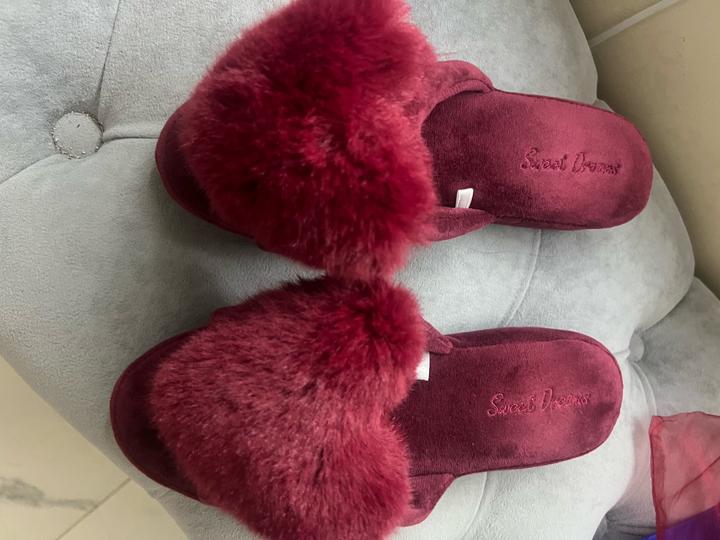 Бархатные тапочки