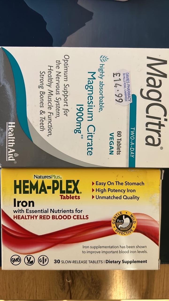 Железо и магний