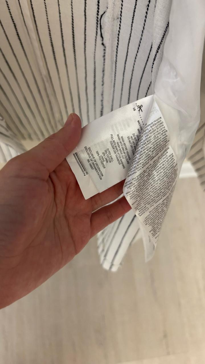 Пиджак в полоску от бренда AMISU