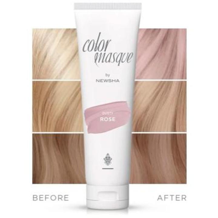 NEWSHA Сolor masque DUSTY ROSE оттеночная маска 150 мл