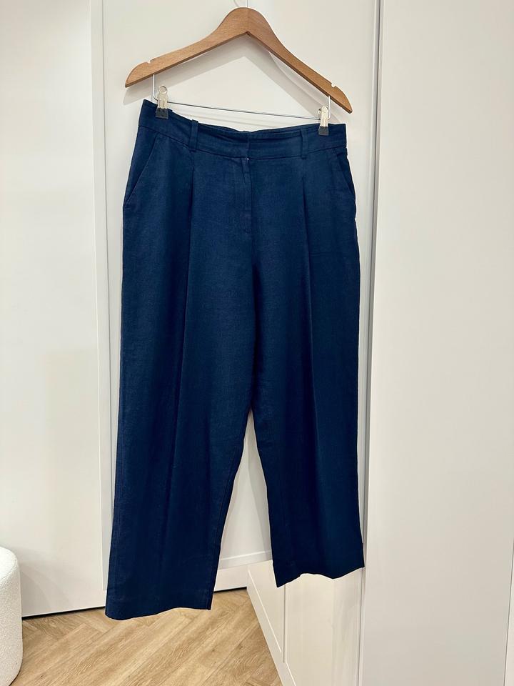 Льняные брюки ZARA