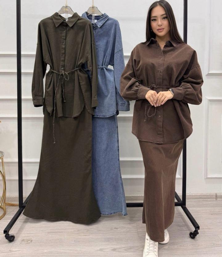 Новая юбка рубашка