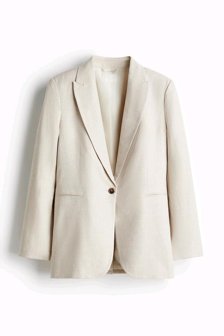 Льняной пиджак от H&M
