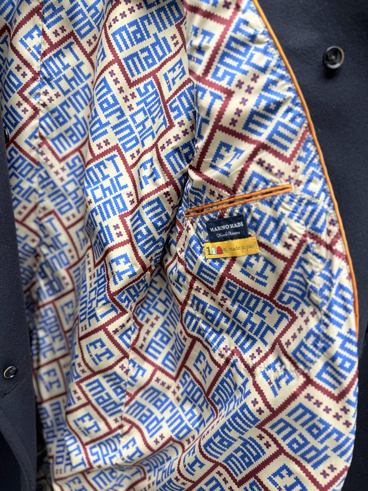 Двухбортное пальто Marino Madi