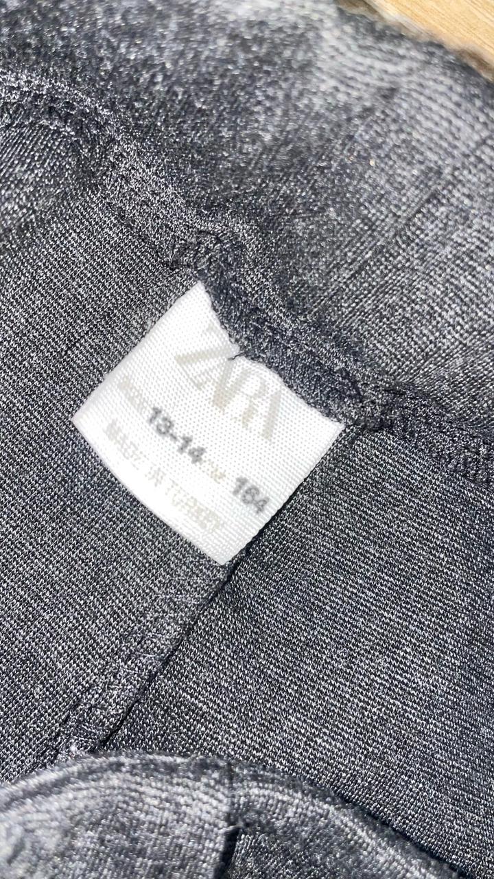 Серая юбка Зара