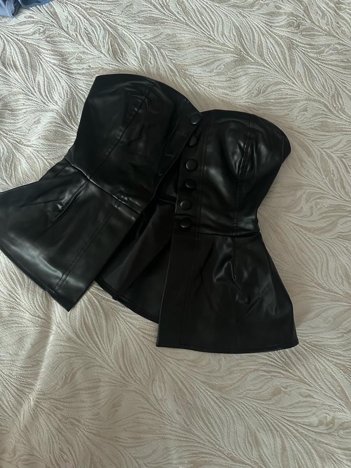 Корсет кожаный