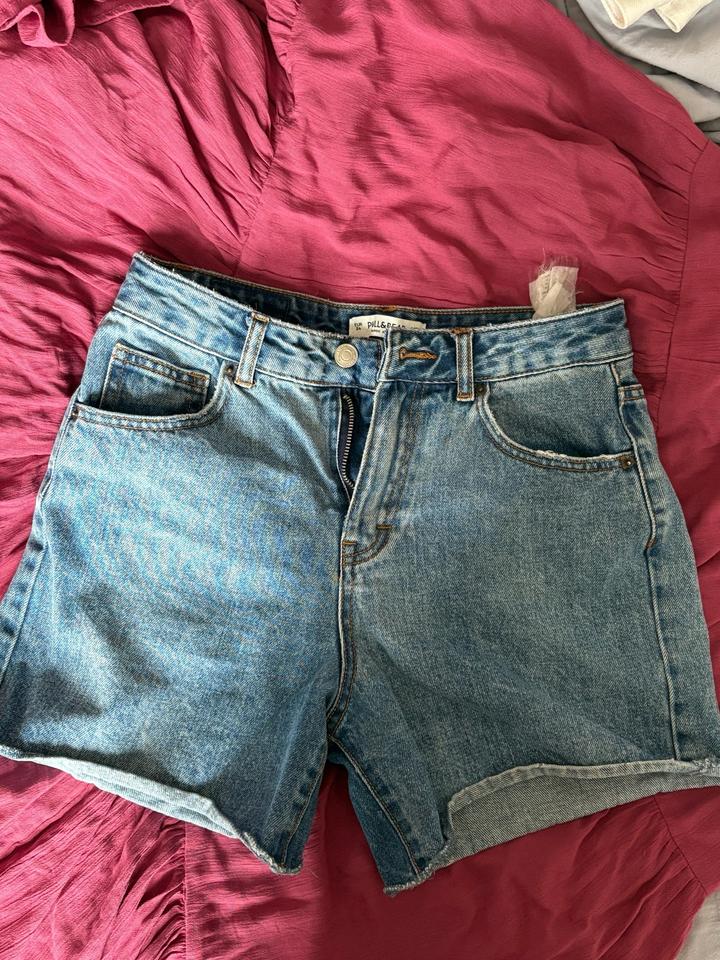 Шорты джинсовые Pull&Bear