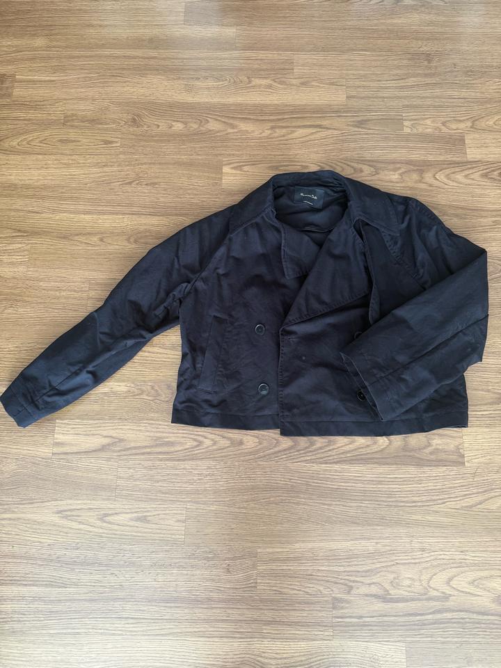 Укороченное пальто Massimo Dutti