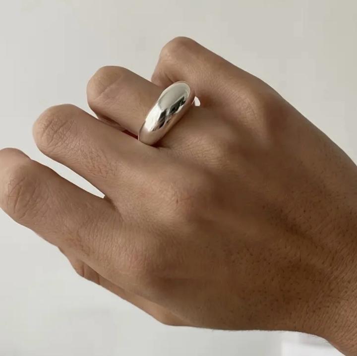 Кольцо титан