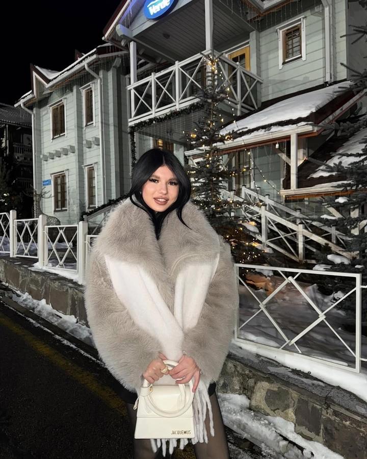 Осенно-весенняя шуба Зара