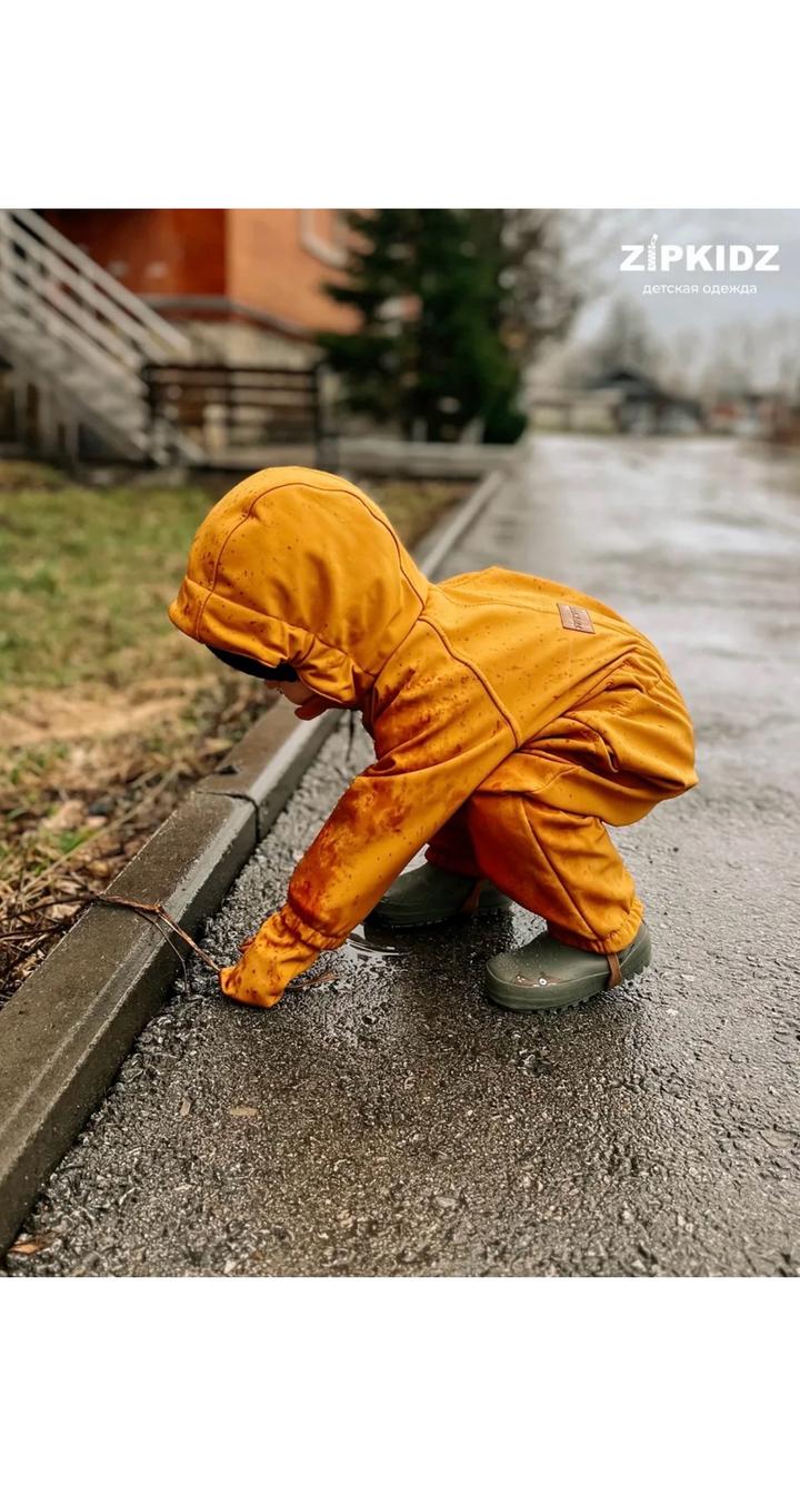 Комбинезон софтшелл демисезонный Zipkidz