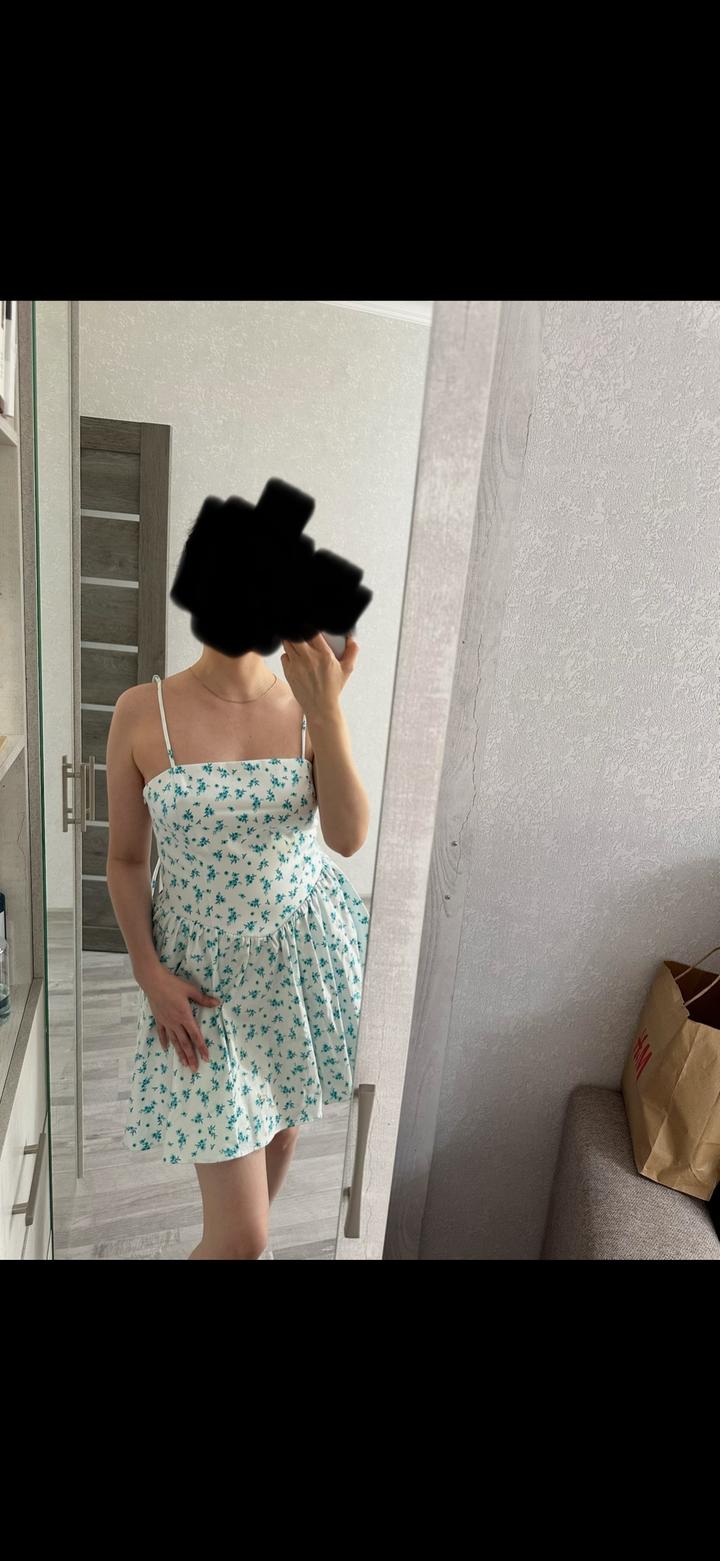 Цветочное платье Zara