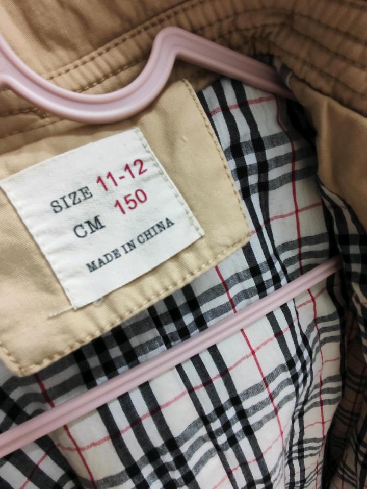 Тренч под Burberry
