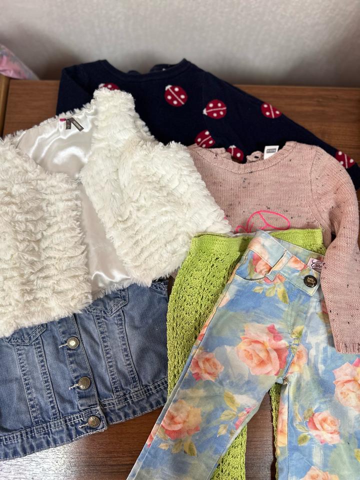 Комплект брендовой одежды для девочки на 2-3 года