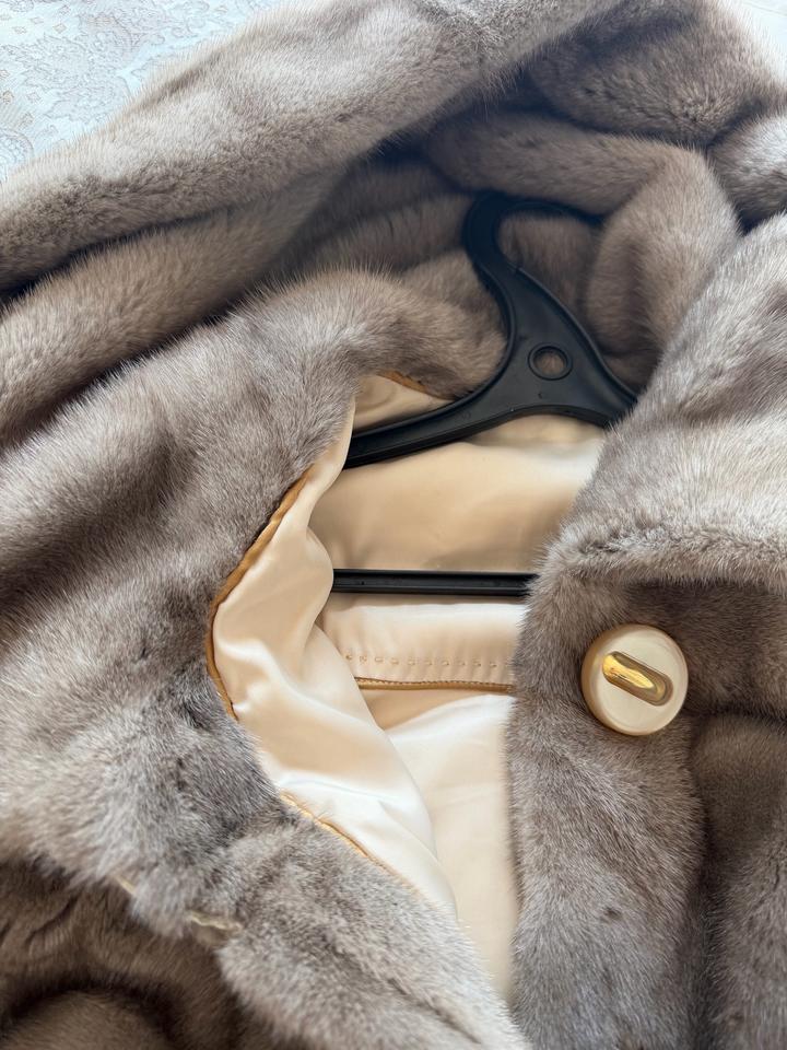 Шуба натуральная норка трансформер