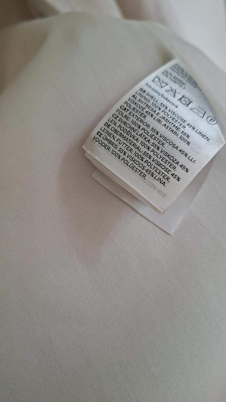Льняной пиджак от H&M