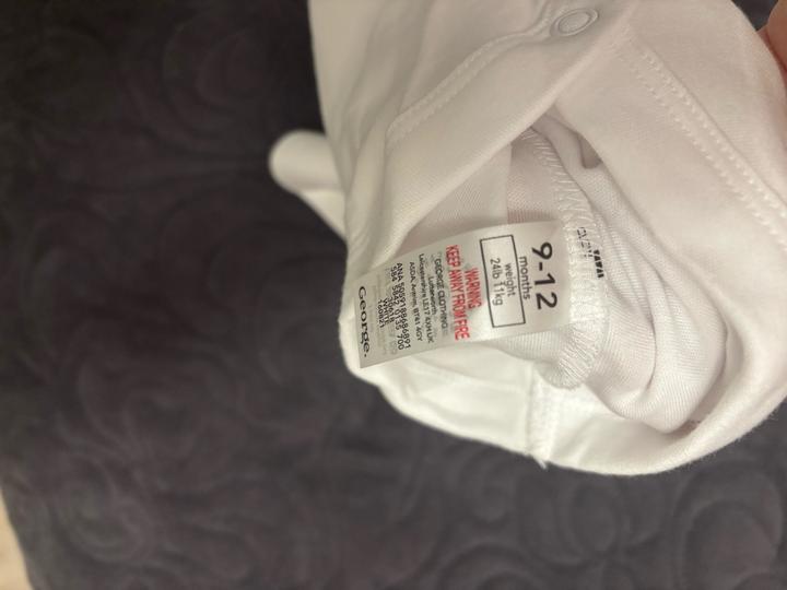 Три белых Боди, 9-12М, Бангладеш