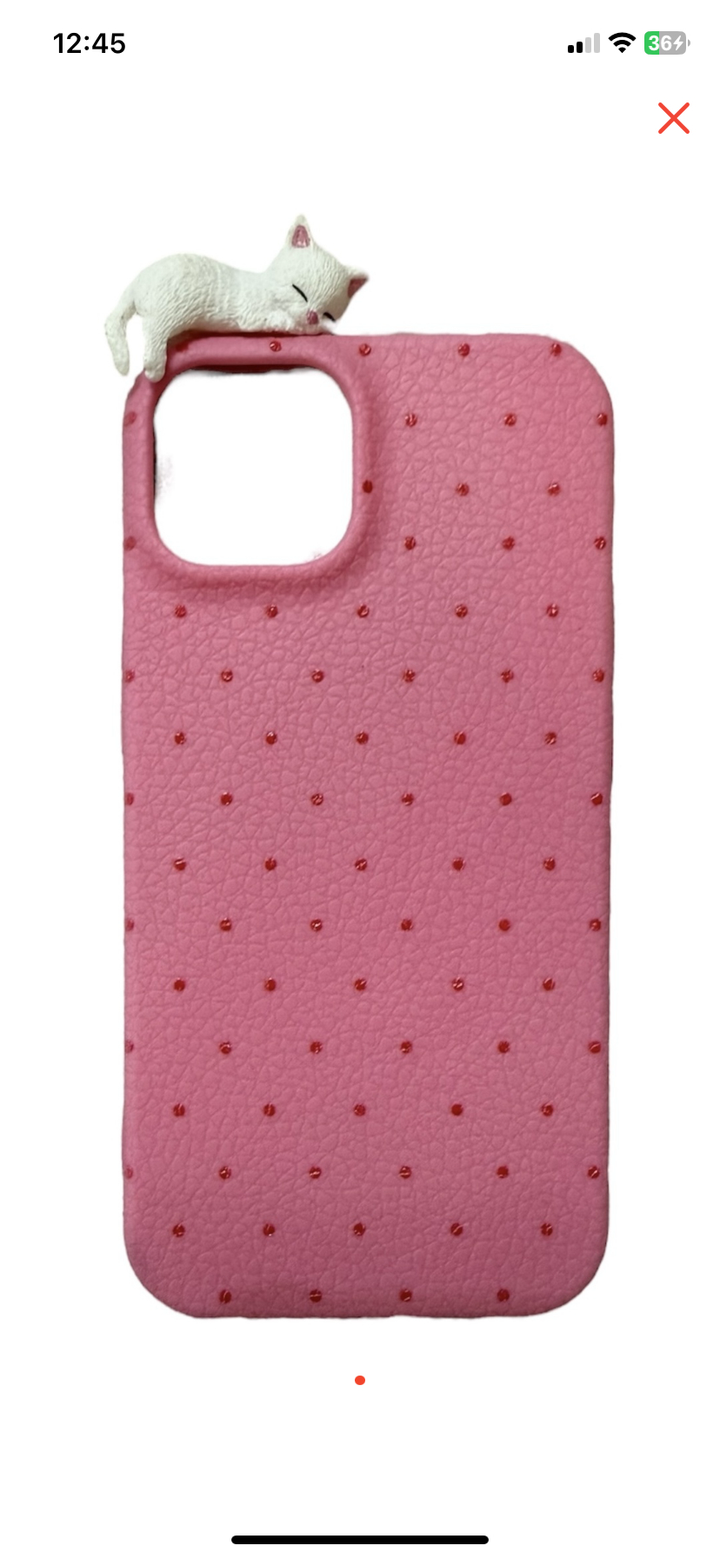 Чехол с кошкой/ Iphone 13